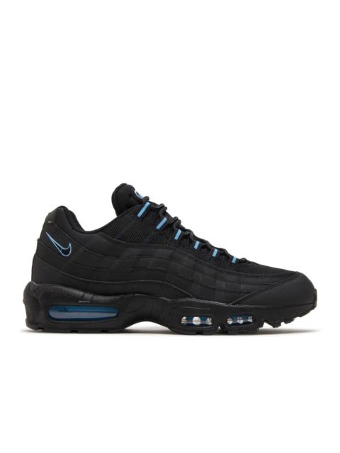 Nike AIR MAX 95 'BLACK UNIVERSITY BLUE'