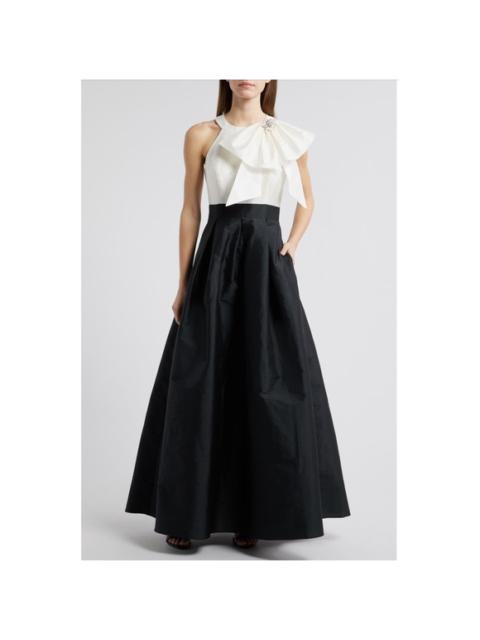 Other Designers NWT Eliza J Bow Crystal Mikado Ballgown‎ Sz 0 $258