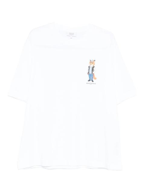 Maison Kitsuné Maison Kitsuné Fox-print T-shirt