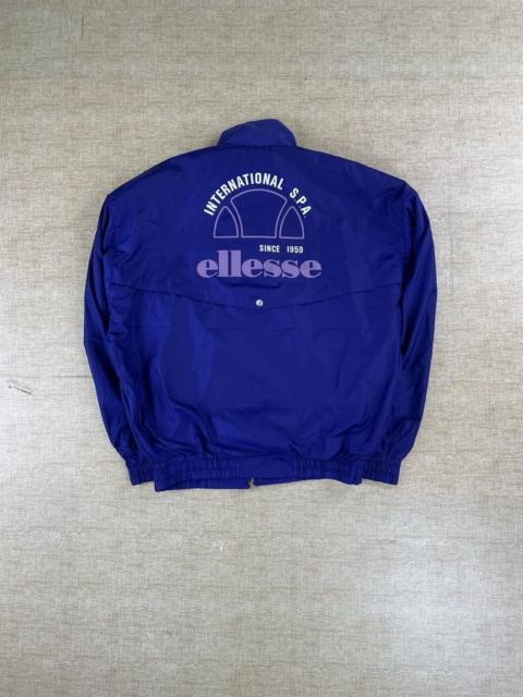 Other Designers Ellesse × Japanese Brand × Vintage - VINTAGE ELLESSE JAPAN 90s Big Logo Windbreaker Jacket