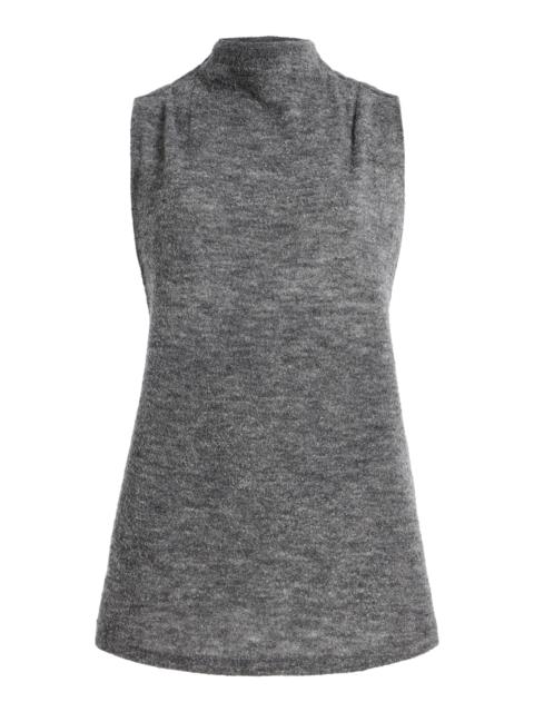 Proenza Schouler Cynthia Jersey Top grey