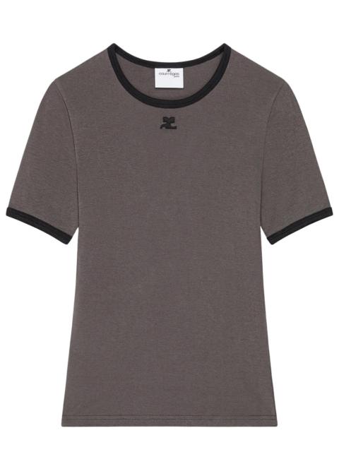 courrèges Courreges Women "Signature Contrast" T-Shirt
