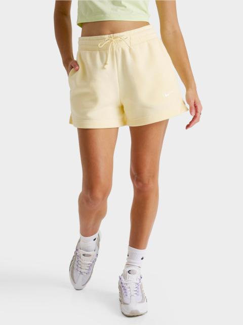 Nike WOMEN'S NIKE SPORTSWEAR PHOENIX FLEECE MID-RISE 4" SHORTS