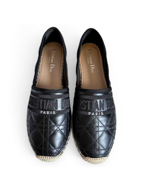 Dior Dior Granville leather espadrilles