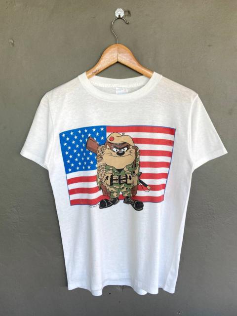 Other Designers Vintage 1989 Looney Tunes Soldier Taz