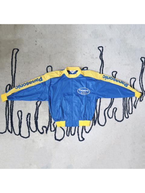 Other Designers Vintage 90s PANASONIC Racing Team XBS Big Logo Spellout Bomber Windbreaker Jacket Size Would Fit M
