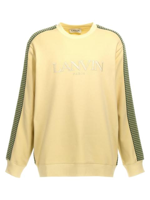 Lanvin Lanvin Men 'Brodé Lanvin Side Curb' Sweatshirt