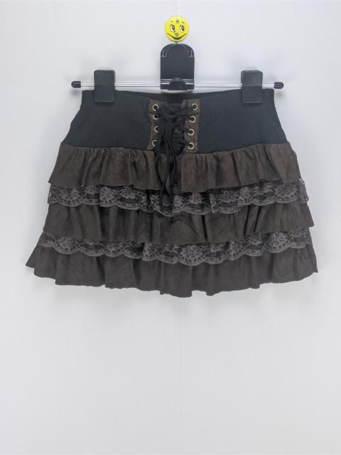 Other Designers Vintage - Steals🔥Mini Skirt Lace Unbrand