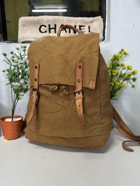 Other Designers Japanese Brand - BAGGY PORT CANVAS LEATHER BAGPACK
