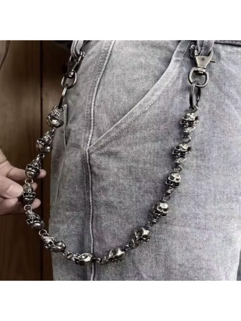 Other Designers Other - Skull Link Wallet Chain – Heavy Duty Biker Punk Industrial