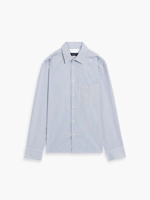 rag & bone Dalton striped cotton-blend poplin shirt