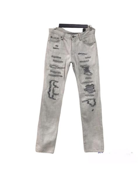 Other Designers semanticdesign - Semantic Design Distressed Denim Jeans