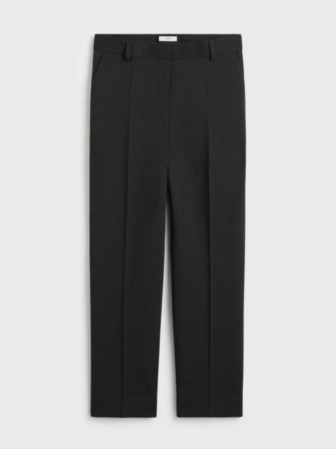 TOTEME Cropped suit trousers washed black