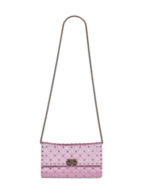Valentino Valentino Garavani Women Rhododendron Pink Valentino Garavani Rockstud Spike Crossbody Bag