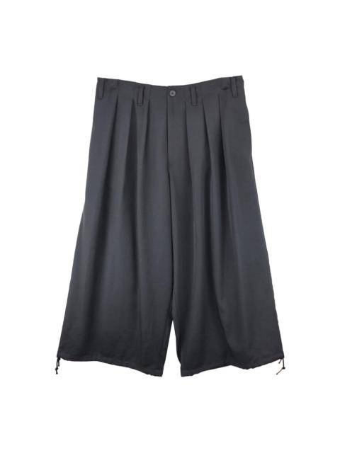 Yohji Yamamoto Yohji Yamamoto Black Trousers - Wide-Leg Trousers Men