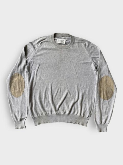 Maison Margiela SS06 Suede Elbow Patch Sweater