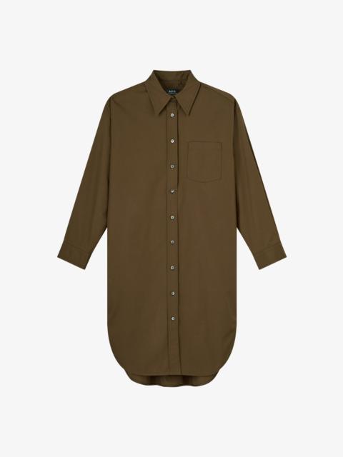 A.P.C. CAROLA DRESS