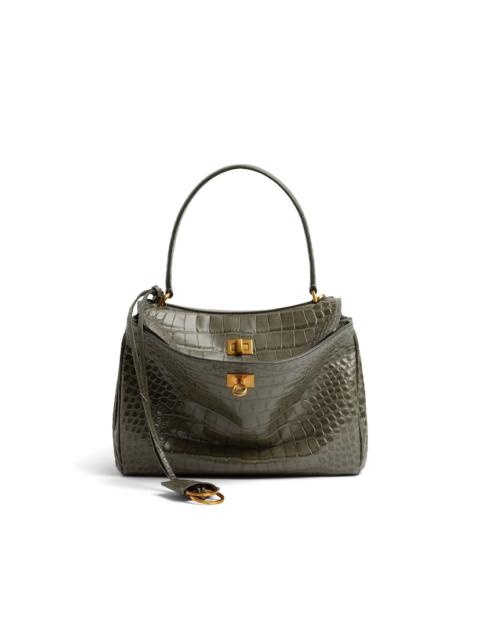 BALENCIAGA Women's Rodeo Handbag Small  in Army Green