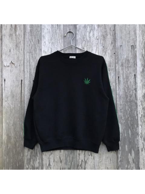 Other Designers Vintage - Vintage M. Board Rasta Marijuana Sweatshirt