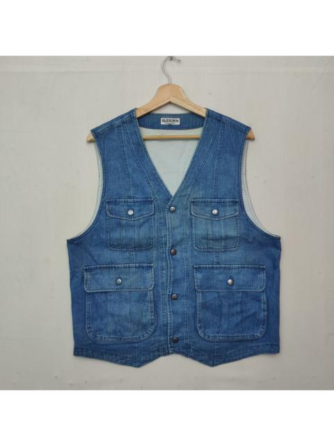 Other Designers Vintage - Vintage UNBRANDED Tactical Utility Multipocket Denim Vest
