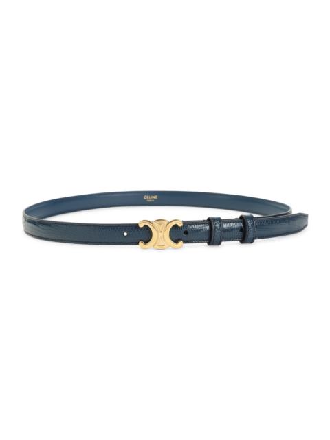 CELINE Celine Triomphe Leather Belt Women