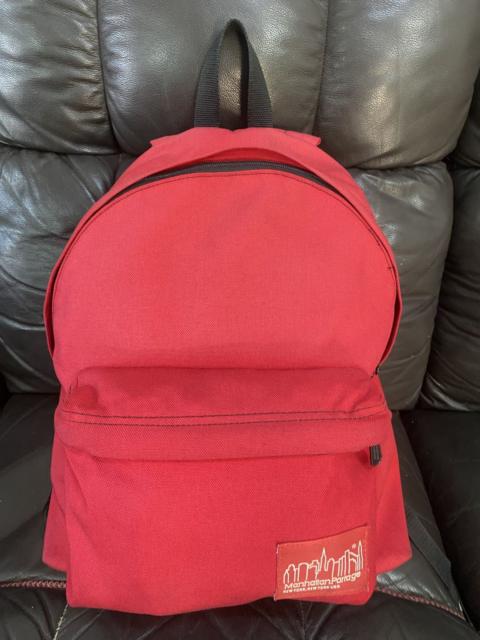 Other Designers Authentic Manhattan Portage Red Daily Backpack