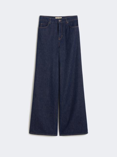 WEEKEND Max Mara Soft cotton denim jeans - NAVY