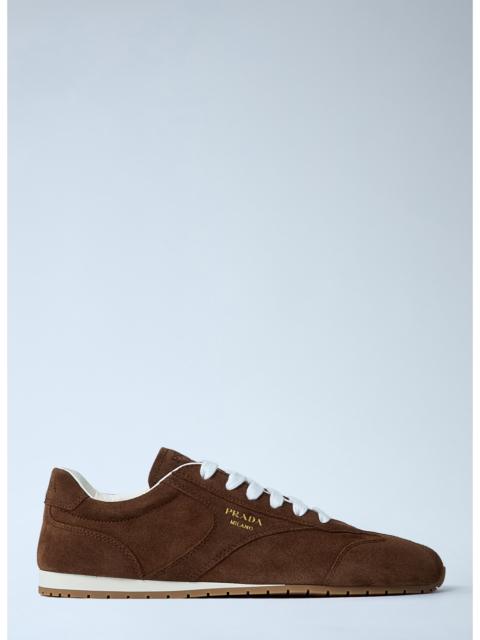 Prada Prada Women Suede Sneakers