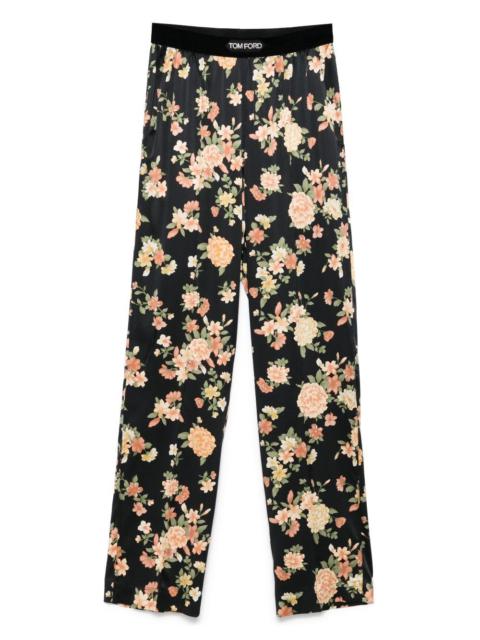 TOM FORD Tom Ford Women Floral-Print Pajama Trousers