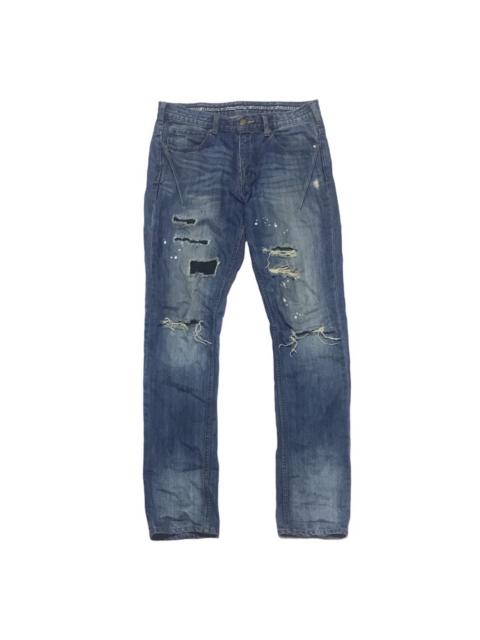 N(N) Number Nine Denim Distressed jeans