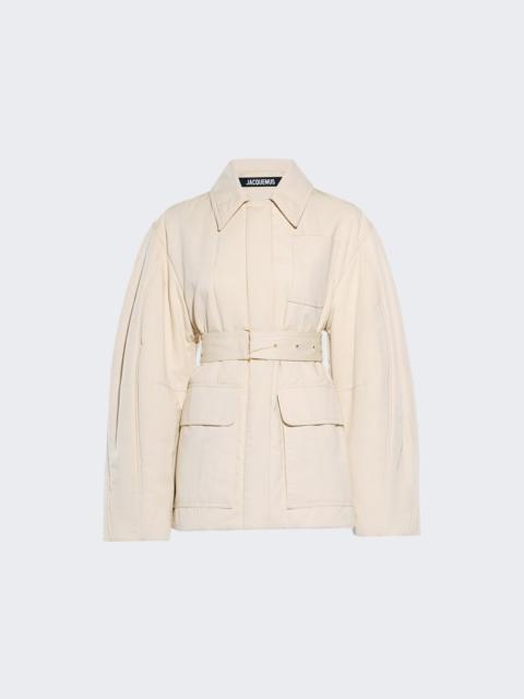 JACQUEMUS Le Bari Jacket Beige