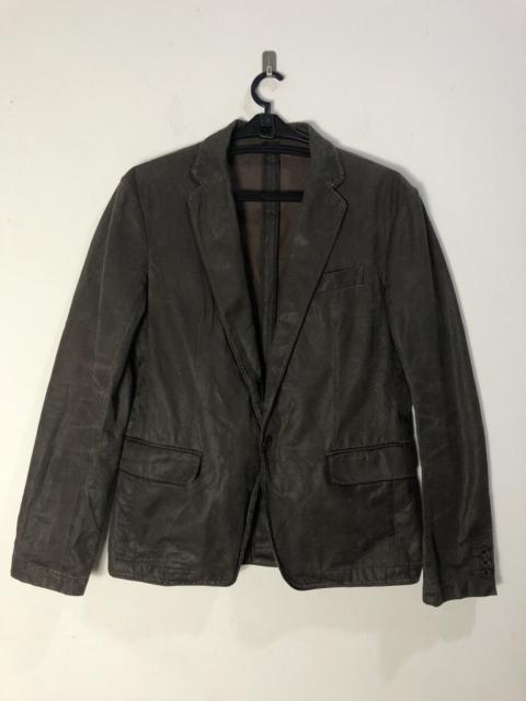 Other Designers Japanese Brand × Takeo Kikuchi - Designer Takeo Kikuchi Wax Blazer