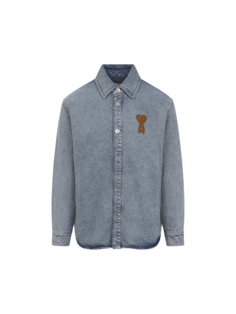 AMI Paris Ami Cotton Shirt Men