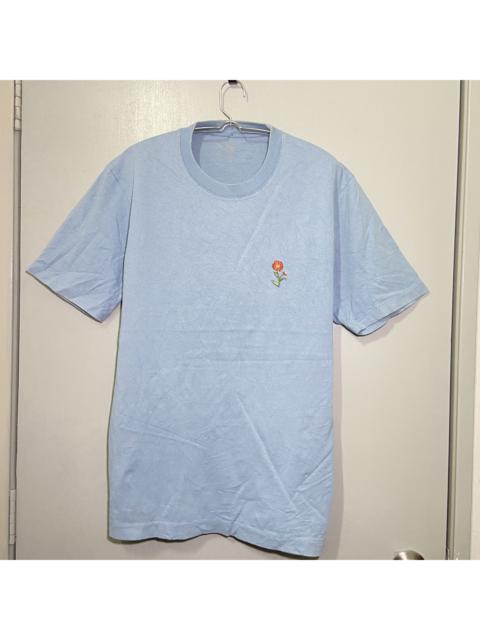 Other Designers SS21 UNIQLO x J.W.Anderson Floral embroidered T-shirt Blue M