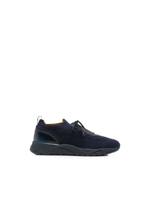 Santoni Santoni Blue Trainers - Low-Tops Men