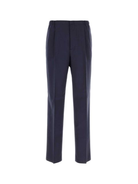 FENDI Fendi Men Blue Wool Pant