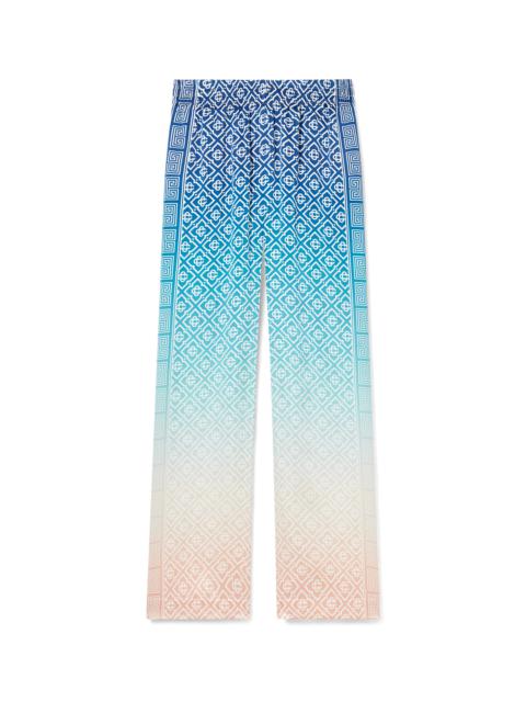CASABLANCA Jacquard Gradient Silk Trousers | Casablanca Paris