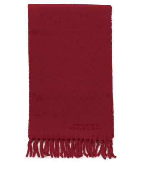 Isabel Marant Isabel Marant Firny Fringed Scarf Red