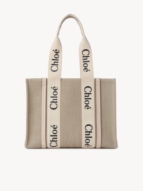 Chloé MEDIUM WOODY TOTE BAG