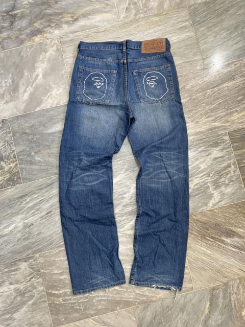 A BATHING APE® OG Bape - Double Pocket Logo Denim Pants