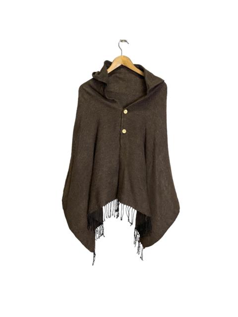 Other Designers Vintage Poncho Hoodie