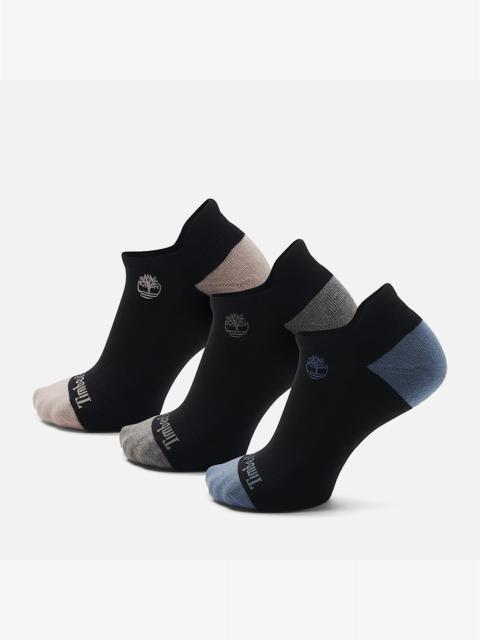 Timberland Women's Sagamore 3-Pack No-Show Sock
