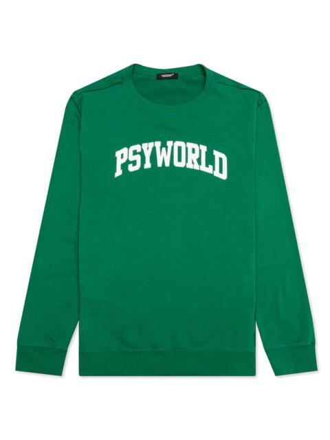 UNDERCOVER UNDERCOVER PSYWORLD L/S T-SHIRT - GREEN
