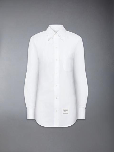 Thom Browne SOLID POPLIN FRENCH CUFF SHIRT