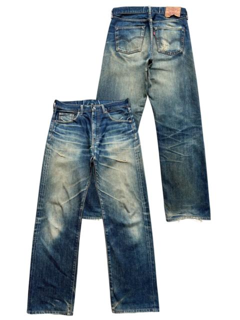 Levi's Vintage 90s Levi's 502 Selvedge Distressed Denim Jeans 32x31