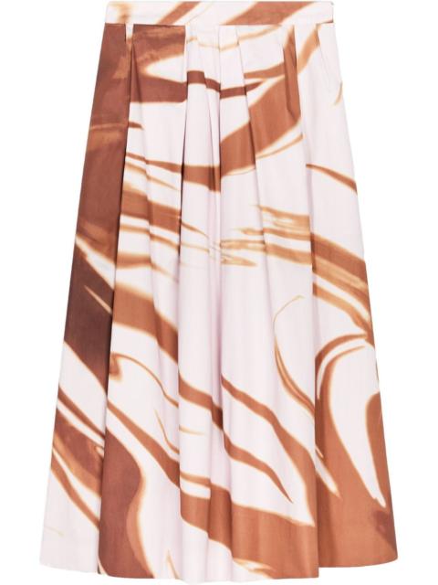 Dries Van Noten Dries Van Noten Women Soni Printed Midi Skirt