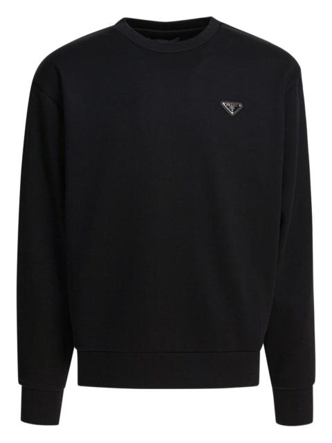 Prada Prada Men Logo Cotton Sweatshirt