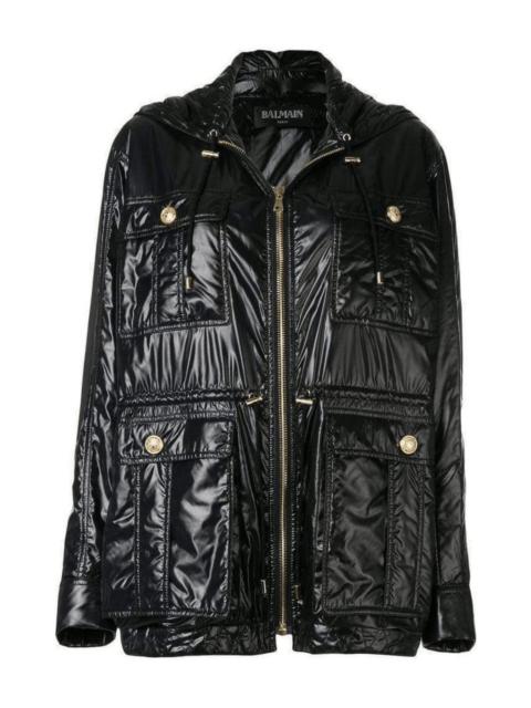 Balmain Multi-Pocket Parka Jacket