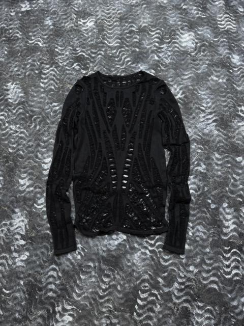 Other Designers If Six Was Nine - Y2K LGB IfSixWasNine Style Distressed Stretched Long Sleeve