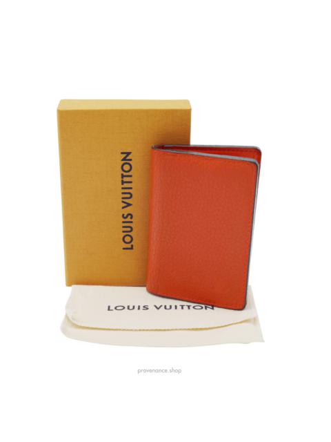 Louis Vuitton Pocket Organizer Wallet - Piment Naxos Leather